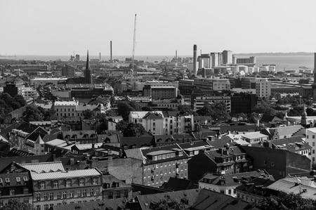 Helsingborg skylineの写真素材