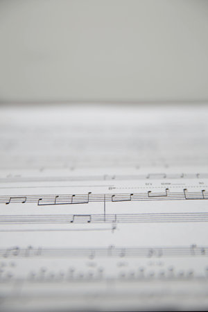 sheet musicの写真素材