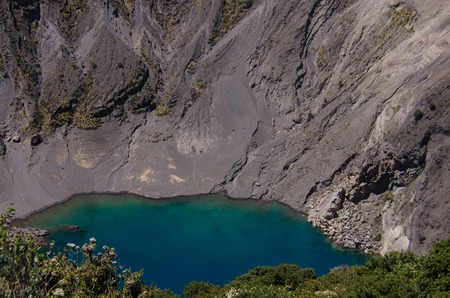 Natural National ecological park of Irazu at Costa Ricaの写真素材