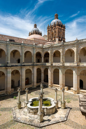 Image of Theater of Guelatao de JuÃ¡rez, birthplace of president Benito Juarez, Oaxaca, Mexicoの写真素材