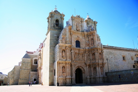 Church in the city of Oaxaca, Mexico