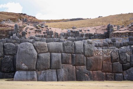 SACSAYHUAMAN, CUZCO, the historic capital of the Inca Empire.の写真素材