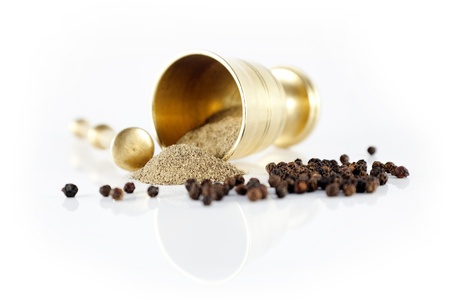 mortar and pepperの写真素材