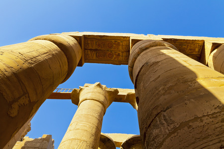 pillars of Karnakの写真素材