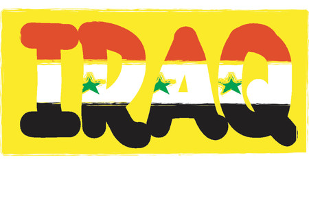 Iraq - vector illustrationのイラスト素材