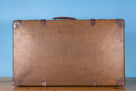 Vintage old brown caseの写真素材