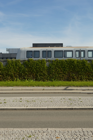 Train and road public transport
