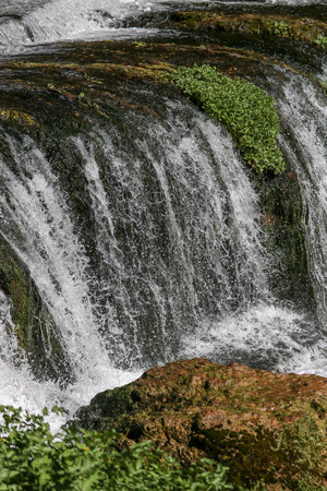 Close Up Waterfallの写真素材