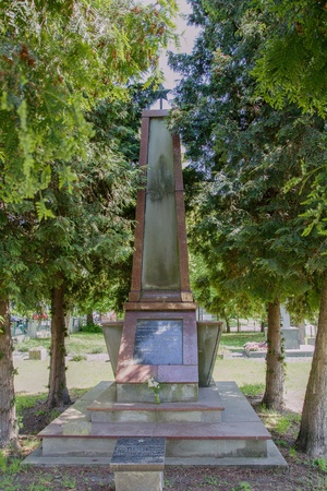 Monument in Filakovo, Slovakiaの写真素材