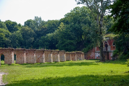 Modlin fortress by Warsaw in Poland, Europeの写真素材