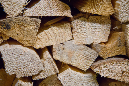 Stack of firewood