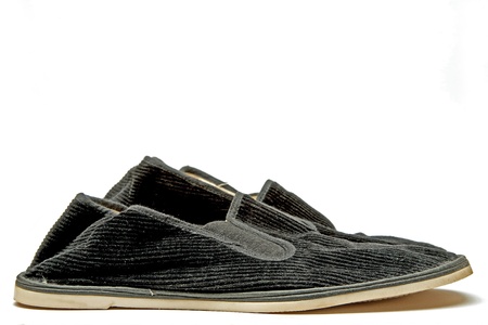 chinese shoes or slippersの写真素材