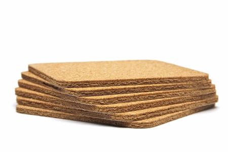 cork coastersの写真素材