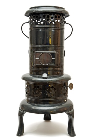 old kerosene burning space heater made In austriaの写真素材