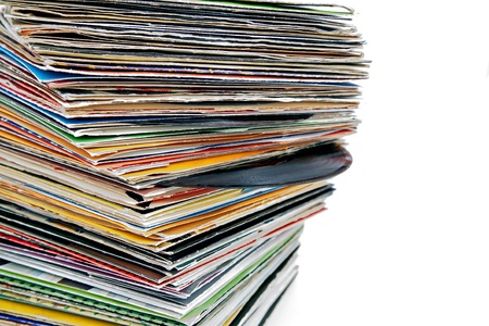 vinyl recordsの写真素材