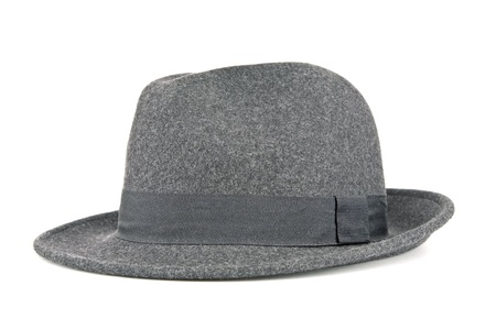stylish dark gray hatの写真素材