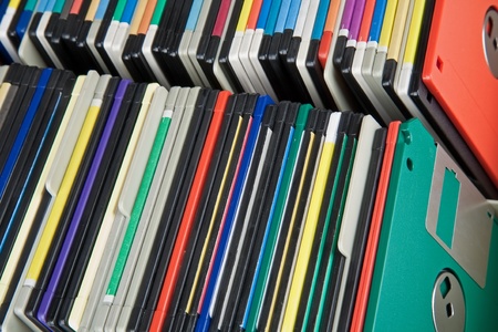 floppy discsの写真素材