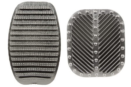 anti slip rubber used for the clutch and brake pedals in carsの写真素材