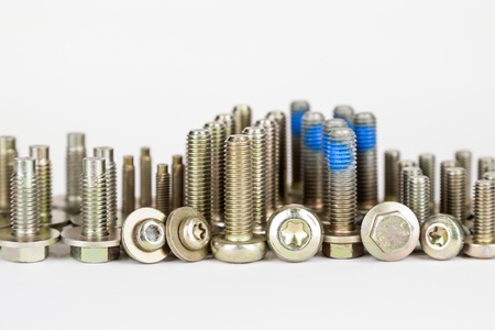 various bolts used in the automotive industry