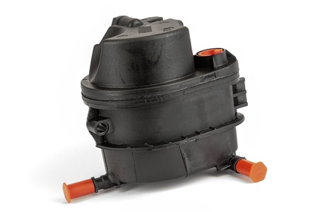 fuel filter fitted to the vehicles with combustion engineの写真素材