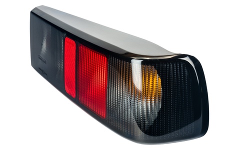 completely made of plastic rear lamp illumination の写真素材