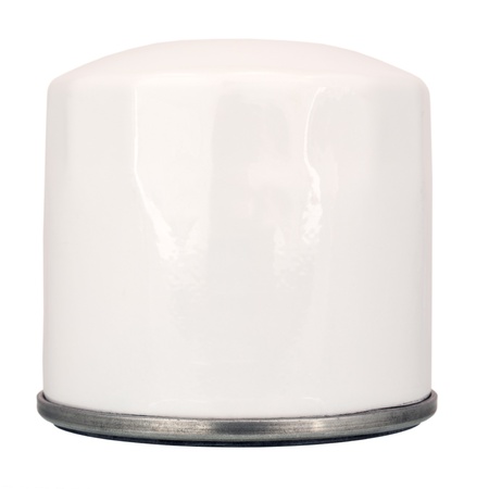 oil filter enclosed in a metal housingの写真素材