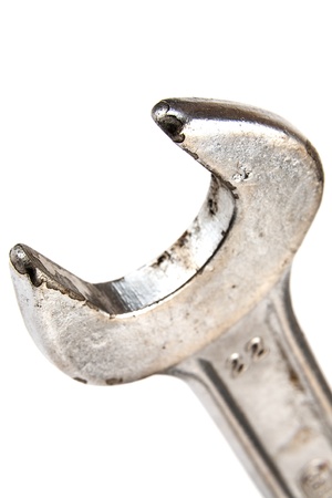 Simple manual wrench very popular tool in many areasの写真素材