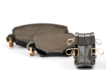 New brake pads for the automotive industryの写真素材