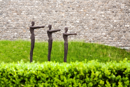 VADUZ, MAY 18: Art presented in public place the capital city in Vaduz, Liechtenstein on May 18, 2012のeditorial素材