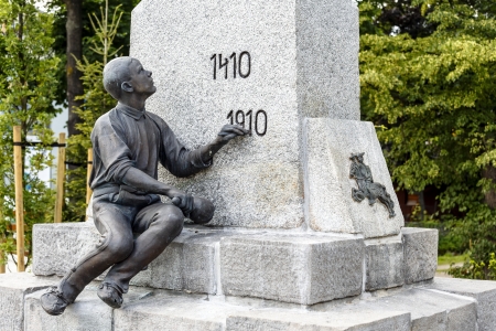ZAKOPANE - JULY 18  Grunwald Monument created to celebrate the 500th anniversary of the Battle of Grunwald unveiled on August 20, 1911 in Zakopane in Poland on July 18, 2013のeditorial素材