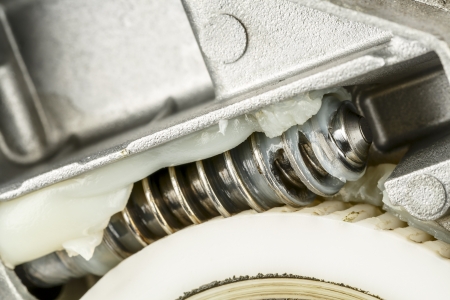 Worm gear, a part of the mechanism used to drive the car wipers