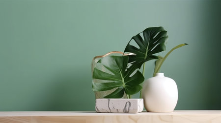 Elegant beautiful minimal luxury background for beauty products - Generative Ai - Ai Generatedの素材