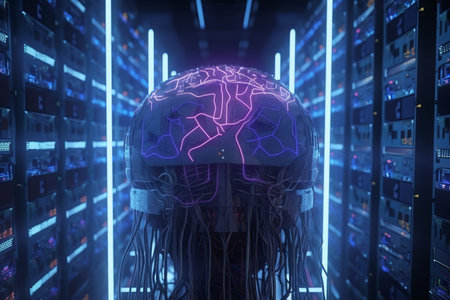The Future of Intelligence: A Visual Representation of AI artificial inteligence - Ai Generated - Generative Aiの素材