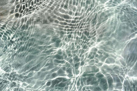 The glare of pure sea water in nature.の写真素材