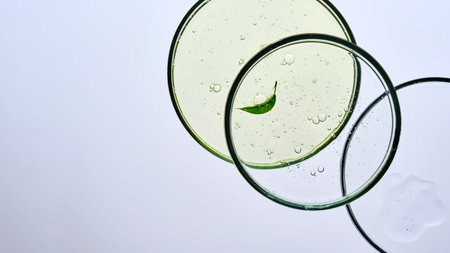 Various cosmetic skin care products.の写真素材