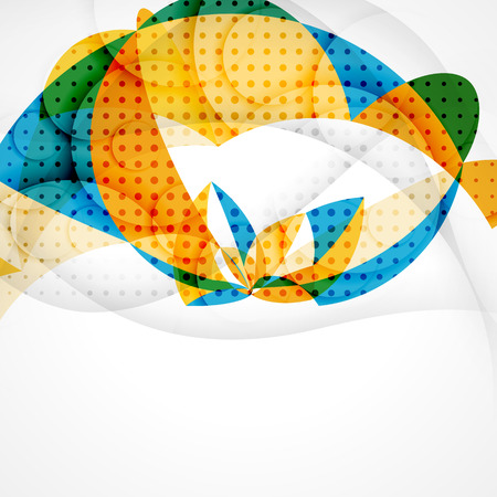 Geometric shapes abstract background can be used for business presentations, website background, brochure coverのイラスト素材