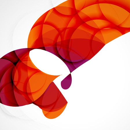 Color background with abstract lines and wavesのイラスト素材