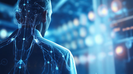 Medical X-ray abstract backgroundの素材