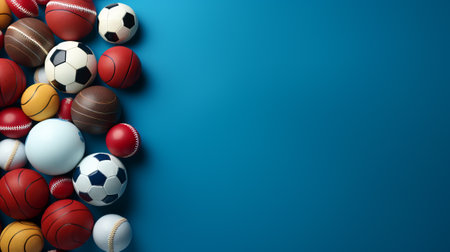 Abstract minimal sport background with copy spaceの素材