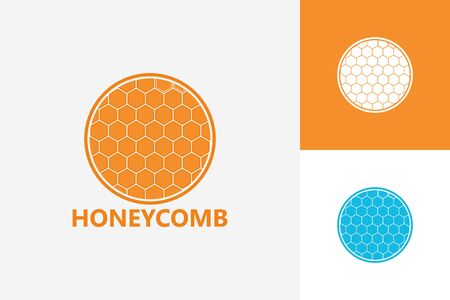 Honeycomb Logo Template Design Vector, Emblem, Design Concept, Creative Symbol, Iconのイラスト素材
