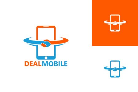 Deal Mobile Template Design Vector, Emblem, Design Concept, Creative Symbol, Iconのイラスト素材