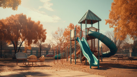 playground, AI generated Imageの素材