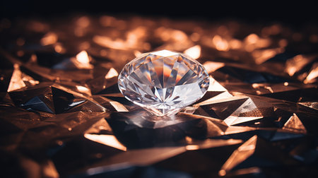 Diamond, AI generated Imageの素材