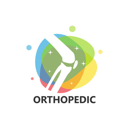 Orthopedic Logo Template Design Vector, Emblem, Design Concept, Creative Symbol, Iconのイラスト素材