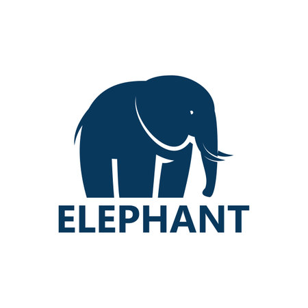Elephant Logo Template Design Vectorのイラスト素材