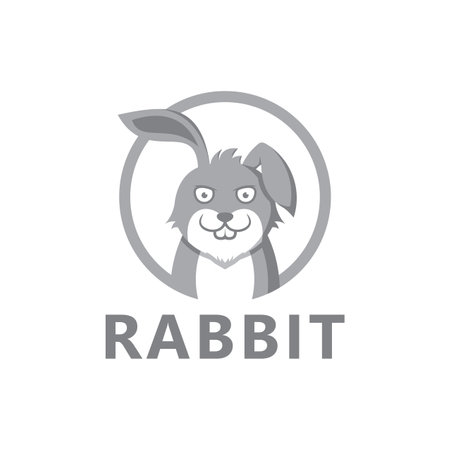 Rabbit Logo Template Design Vectorのイラスト素材