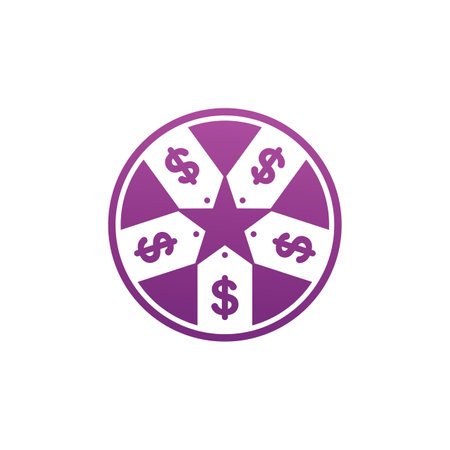 Star shop logo template designのイラスト素材