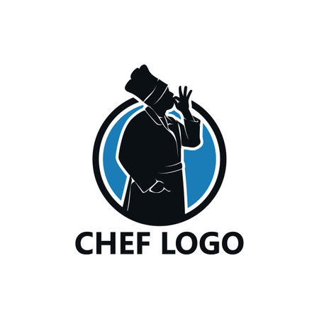 Chef Logo Template Design Vectorのイラスト素材