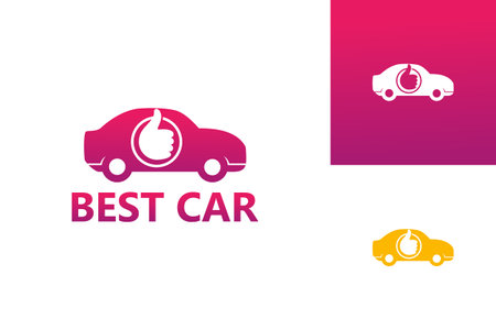 Best Car Logo Template Design Vector, Emblem, Design Concept, Creative Symbol, Iconのイラスト素材