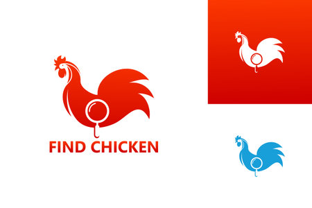 Find Chicken Logo Template Design Vector, Emblem, Design Concept, Creative Symbol, Iconのイラスト素材